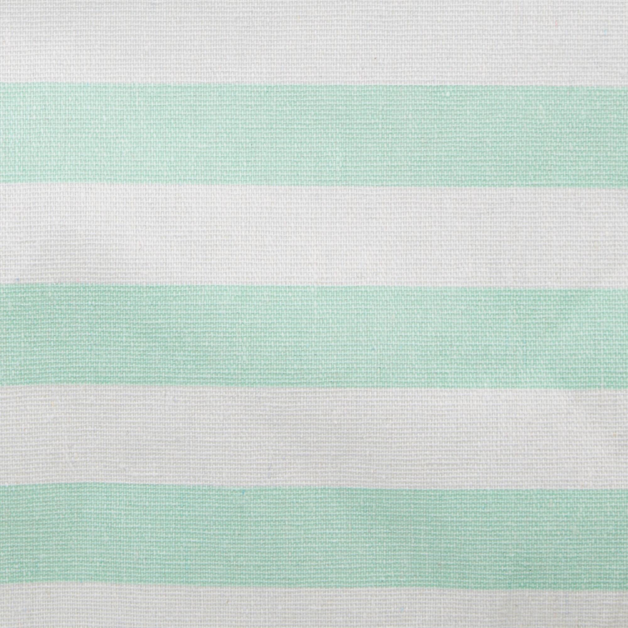 DII® Round Stripes PE-Coated Cotton Polyester Laundry Hamper